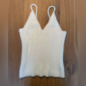 Miss Love Teen/Women’s top. Size L (small fit teens). Color off white.